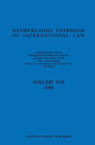 Książka Netherlands Yearbook of International Law T M C Asser Institute