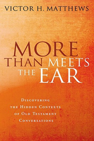 Kniha More Than Meets the Ear Victor Harold Matthews