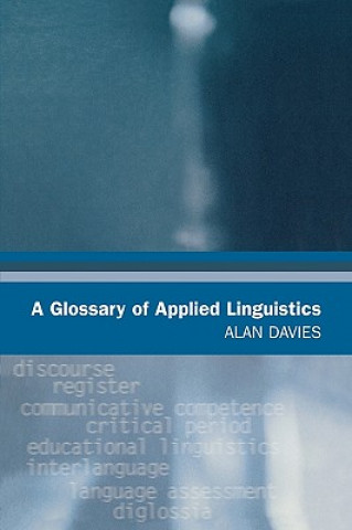 Książka Glossary of Applied Linguistics Alan Davies