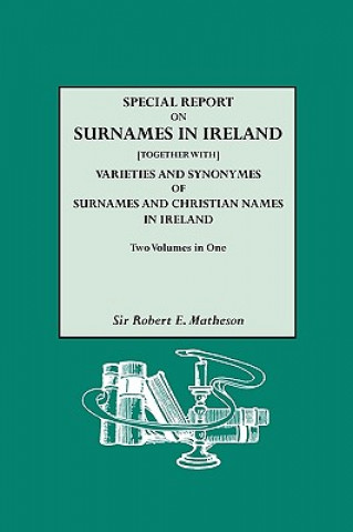 Książka Special Report on Surnames in Ireland Matheson