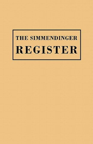 Carte Index to American Genealogies and to Genealogical Material Contained in All Such Works as Towns Histories, County Histories Ulrich Simmendinger
