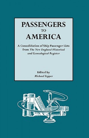 Kniha Passengers to America Michael Tepper