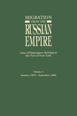 Carte Migration from the Russian Empire Ira A. Glazier