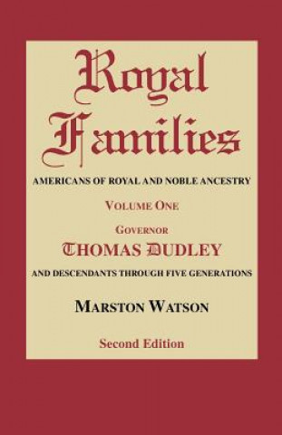 Książka Royal Families Marston Watson