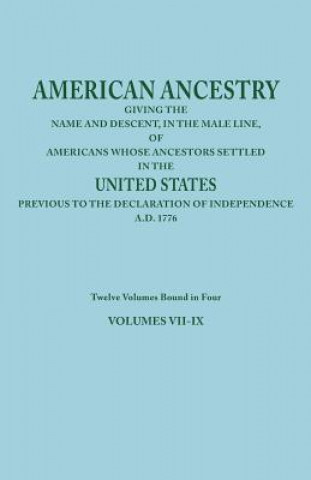 Libro American Ancestry Joel Munsell's Sons