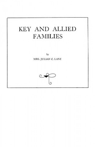 Książka Key and Allied Families Lane