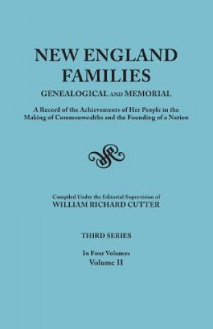 Kniha New England Families 