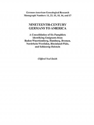 Knjiga Nineteenth-Century Germans to America Alison (Rutgers University) Smith