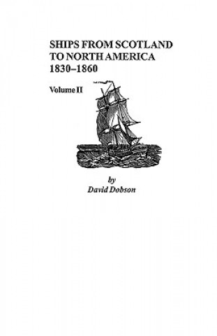 Książka Ships from Scotland to North America, 1830-1860 Kit Dobson