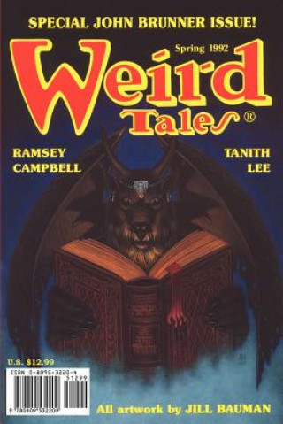Carte Weird Tales 304 (Spring 1992) Darrell Schweitzer