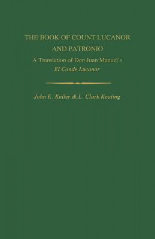 Buch Book of Count Lucanor and Patronio Juan Manuel