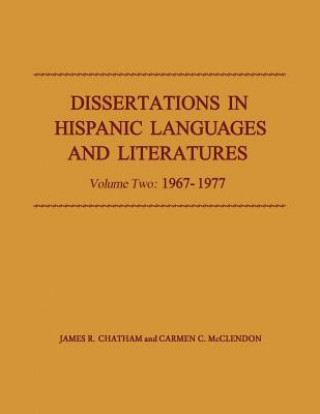 Book Dissertations in Hispanic Languages and Literatures Enrique Ruiz-Fornells