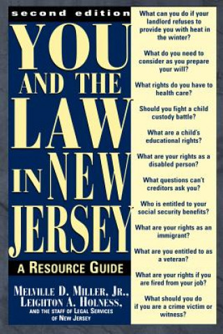 Kniha You and the Law in New Jersey Nancy Goldhill