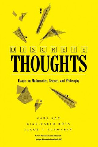 Βιβλίο Discrete Thoughts 1994 J.T. Schwartz