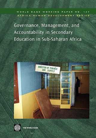 Carte Governance, Management, and Accountability in Secondary Education in Sub-Saharan Africa World Bank
