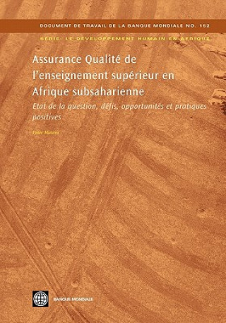 Carte ASSURANCE QUALITE DE L'ENSEIGNEMENT SUPERIEUR EN AFRIQUE SUBSAHARIENNE (IN FRENCH) Peter Materu