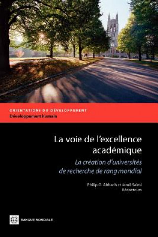 Kniha La voie de l'excellence academique 