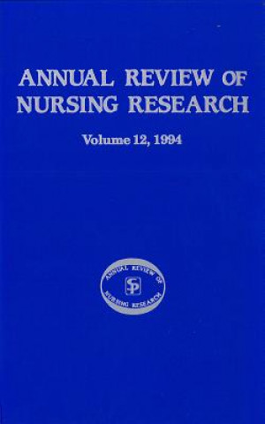 Libro Annual Review of Nursing Research, Volume 12, 1994 Joanne S. Stevenson