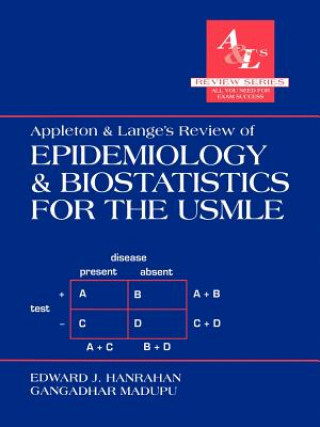 Kniha Appleton and Lange's Review of Epidemiology and Biostatistics for the USMLE Edward J. Hanrahan