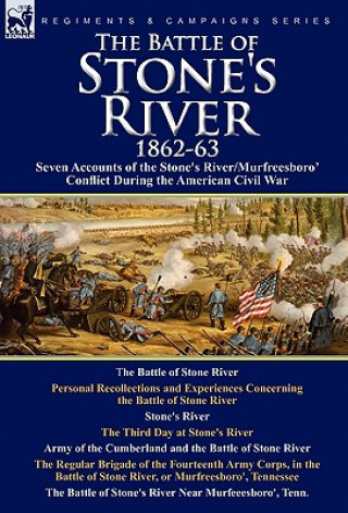 Carte Battle of Stone's River,1862-3 Wilson J Vance