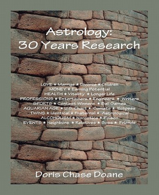 Kniha Astrology Doris Chase Doane