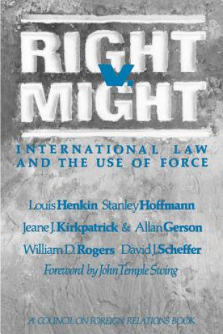 Kniha Right V. Might Louis Henkin