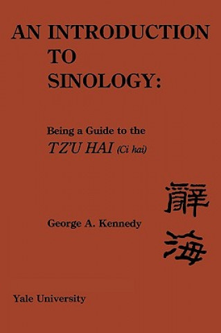 Carte Introduction to Sinology George A. Kennedy