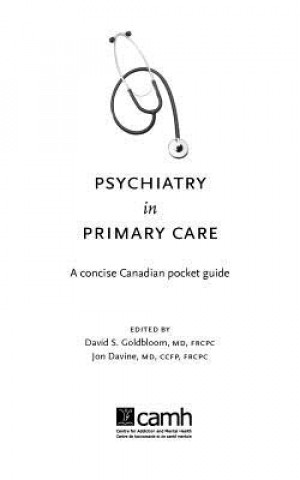 Knjiga Psychiatry in Primary Care David Goldbloom