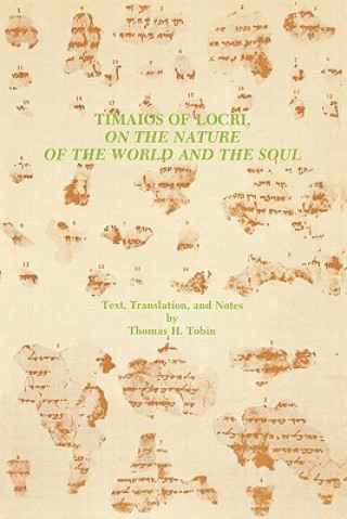 Livre Timaios of Locri 