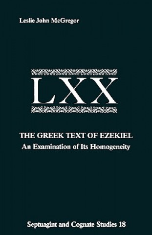 Βιβλίο Greek Text of Ezekiel Leslie J. McGregor