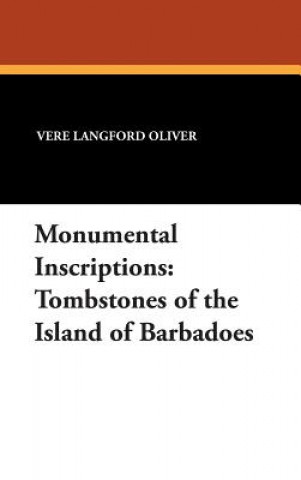 Buch Monumental Inscriptions Vere Langford Oliver