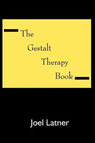 Carte Gestalt Therapy Book Joel Latner