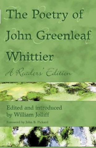 Kniha Poetry of John Greenleaf Whittier John Greenleaf Whittier