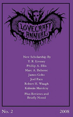 Könyv Lovecraft Annual No. 2 (2008) S. T. Joshi