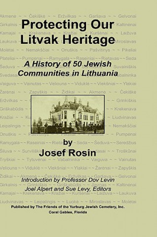 Kniha Protecting Our Litvak Heritage Josef Rosin
