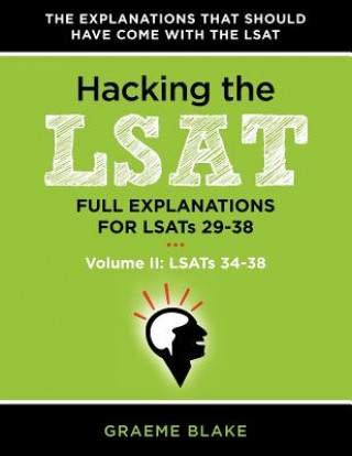 Knjiga Hacking The LSAT Graeme Blake