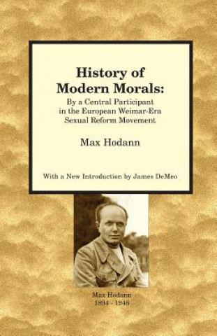 Könyv History of Modern Morals Max Hodann
