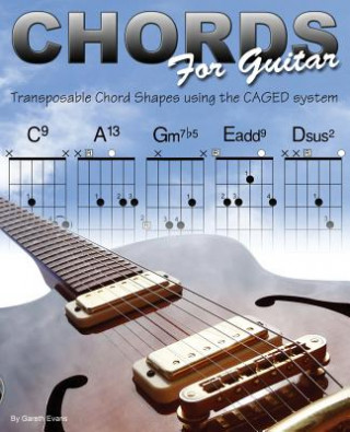 Kniha Chords for Guitar Gareth Evans