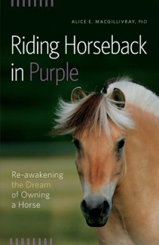 Carte Riding Horseback in Purple Alice E Macgillivray
