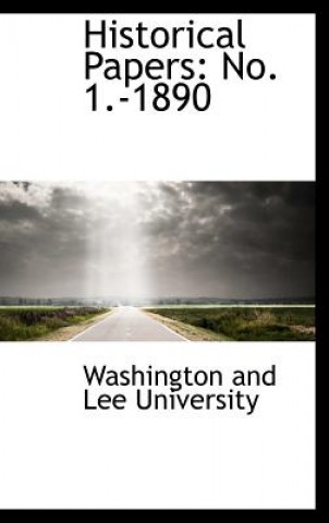 Buch Historical Papers Washington And Lee University