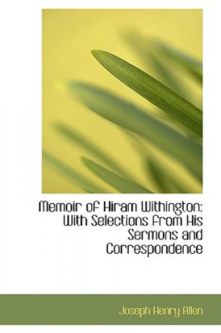 Carte Memoir of Hiram Withington Joseph Henry Allen