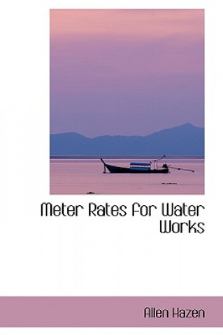 Knjiga Meter Rates for Water Works Allen Hazen