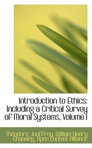 Carte Introduction to Ethics Theodore Jouffroy
