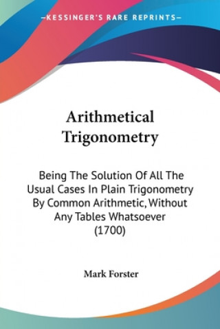 Boek Arithmetical Trigonometry Mark Forster