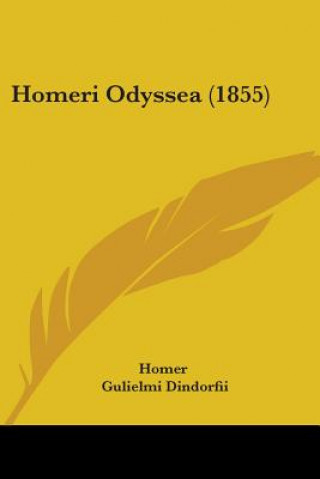 Kniha Homeri Odyssea (1855) Homer