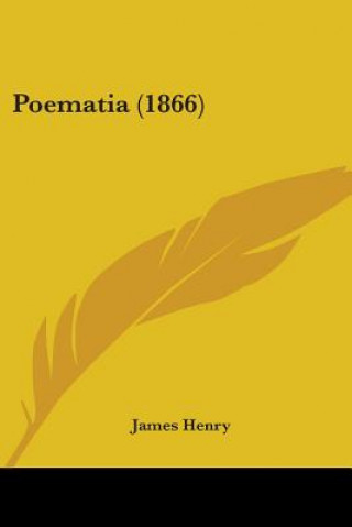 Книга Poematia (1866) James Henry