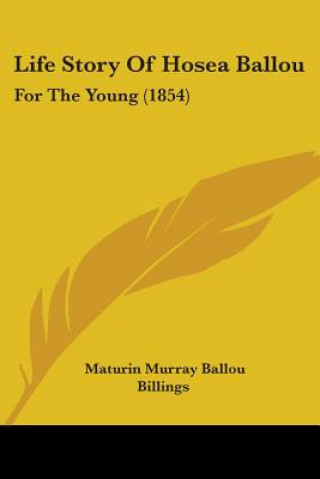 Könyv Life Story Of Hosea Ballou Maturin Murray Ballou