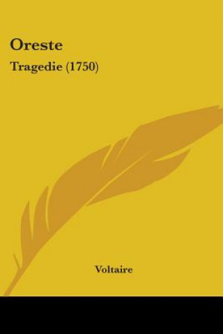 Könyv Oreste Voltaire
