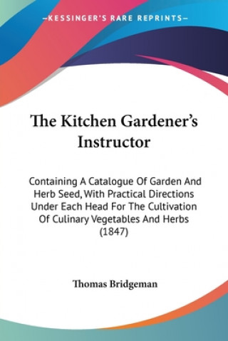 Carte Kitchen Gardenera -- S Instructor Thomas Bridgeman