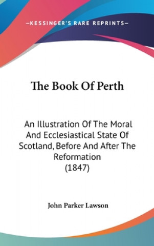 Carte Book Of Perth John Parker Lawson